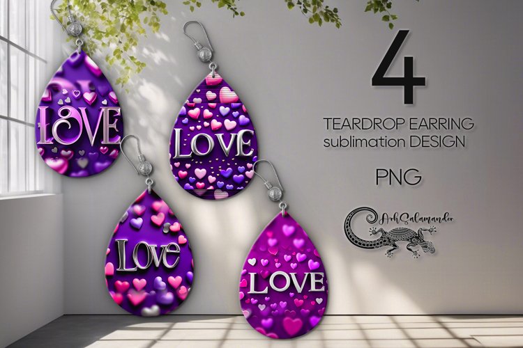 Earring Sublimation Designs Image 5