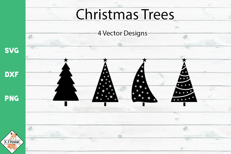 Christmas Trees SVG