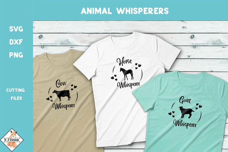Animal Whisperers SVG | Farmhouse Designs