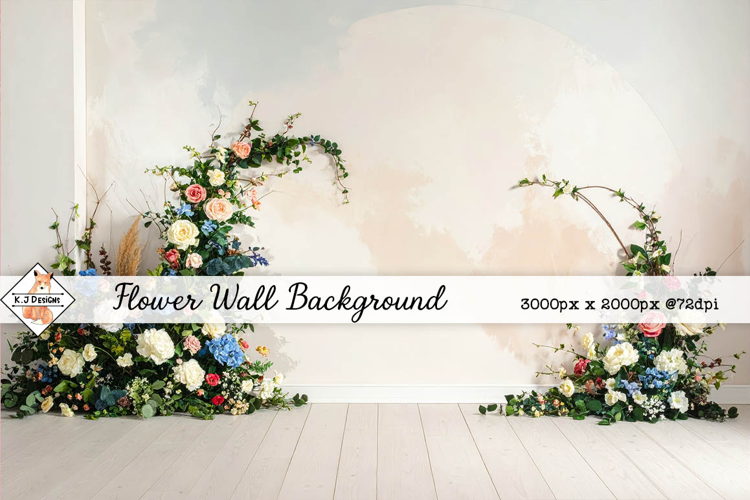 Flower Wall Background | Wedding