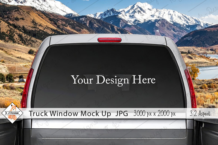 Pick Up Truck Window mock up jpg