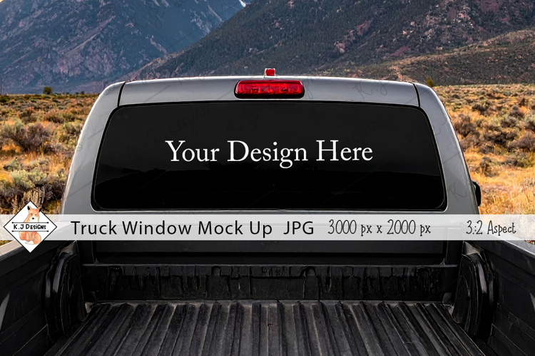 Pick Up Truck Window mock up jpg