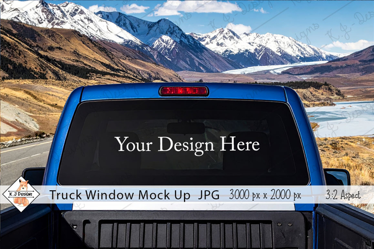 Pick Up Truck Window mock up jpg