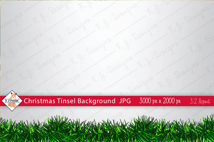 Christmas Tinsel Theme Background jpg