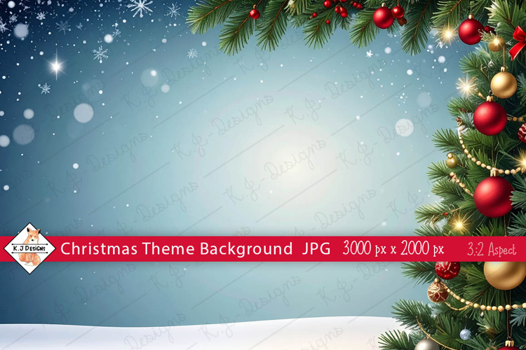 Christmas Theme Background jpg