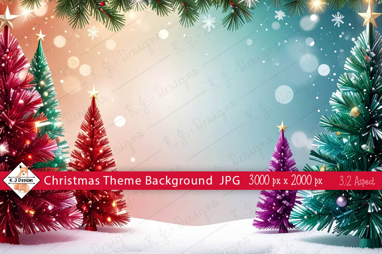 Christmas Theme Background jpg