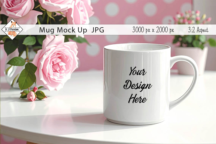 Mug mockup photo JPG
