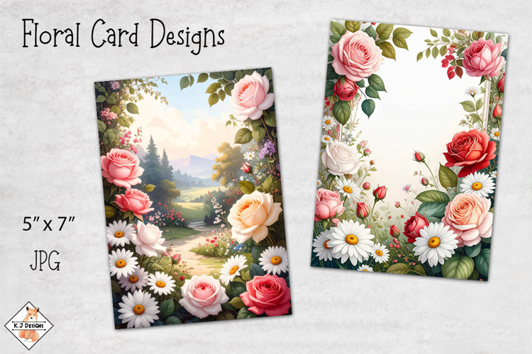 Floral Card Designs | Printables