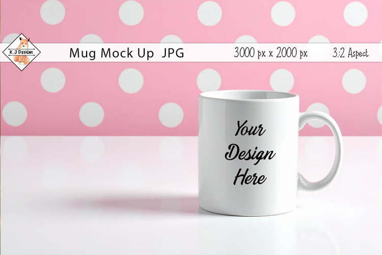 Mug mockup photo JPG
