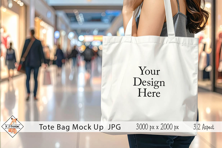 Tote Bag Mockup Photo JPG | Background