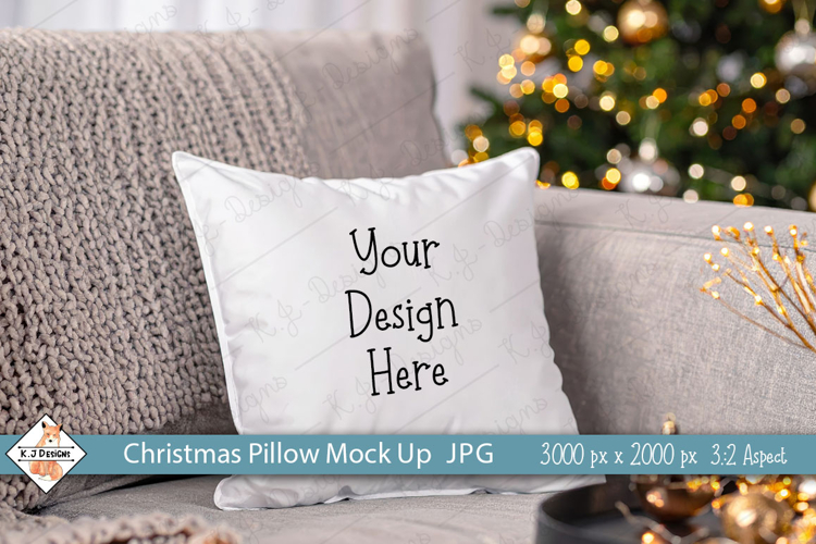 Christmas Pillow #6 Mockup Photo JPG | Background