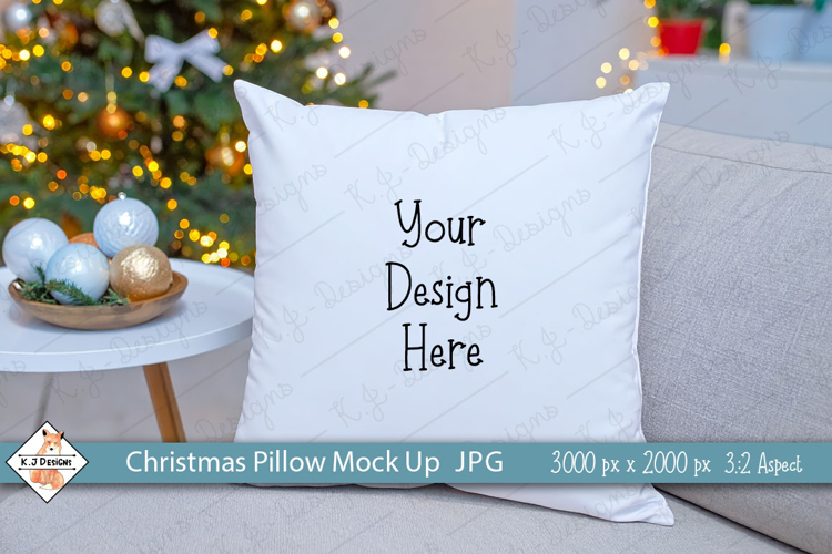 Christmas Pillow #7 Mockup Photo JPG | Background