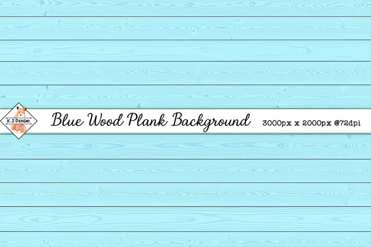 Blue Wood Plank Texture Background jpg example image 1