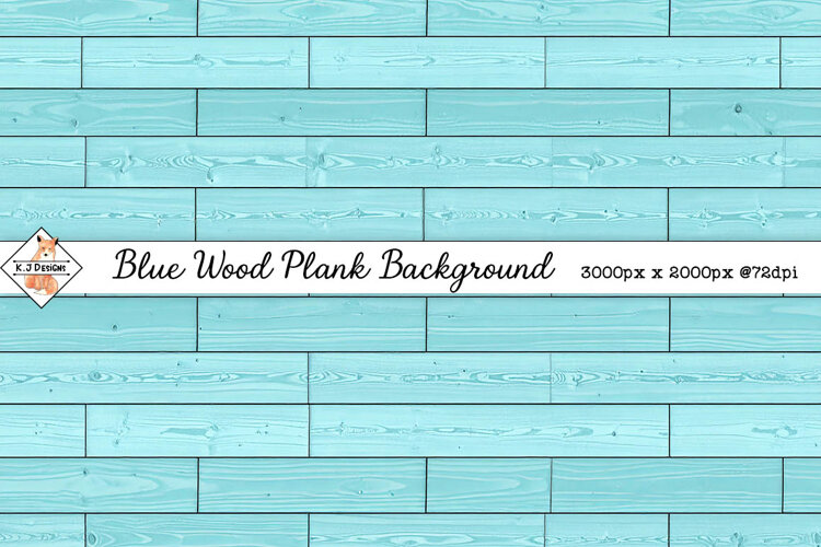 Blue Wood Plank Texture Background jpg example image 1