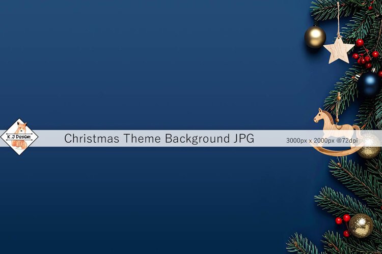 Christmas Theme Background jpg example image 1