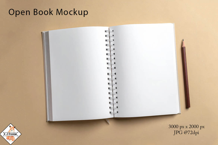 Spiral Book Mockup JPG
