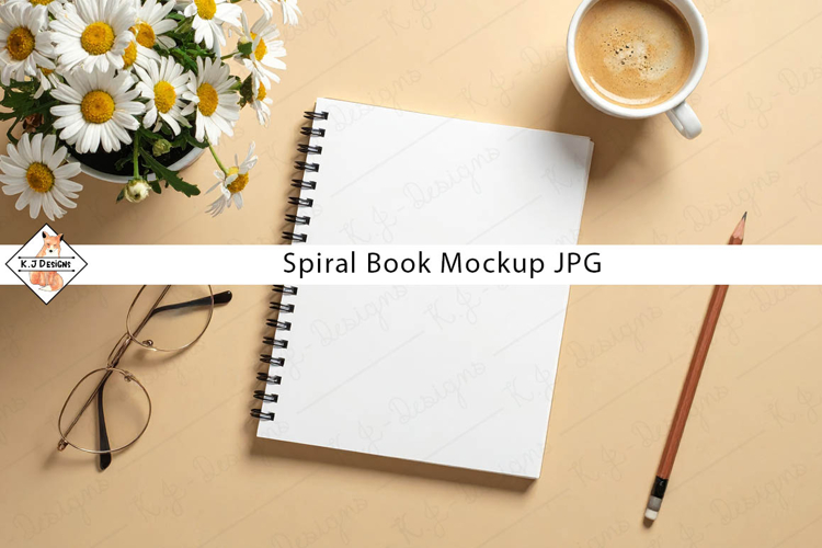 Spiral Book Mockup JPG
