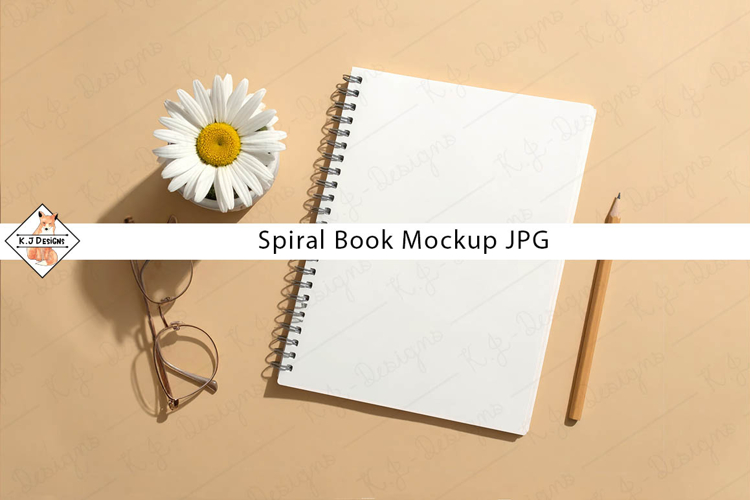 Spiral Book Mockup JPG