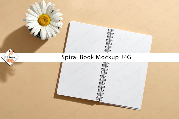 Spiral Book Mockup JPG