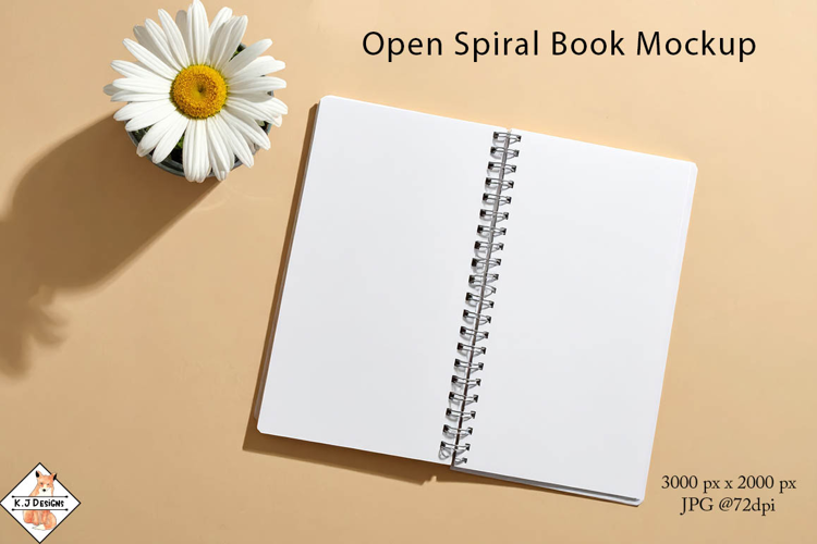 Spiral Book Mockup JPG