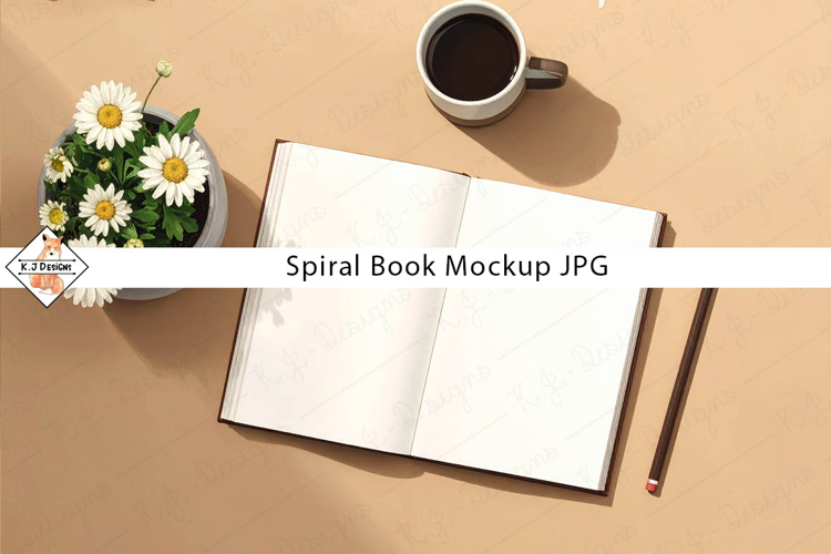 Open White Book Mockup JPG