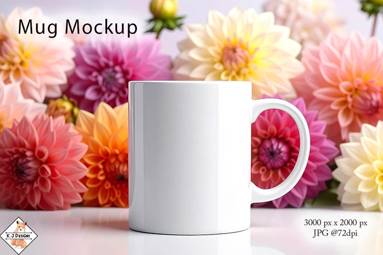 Mug mockup photo JPG