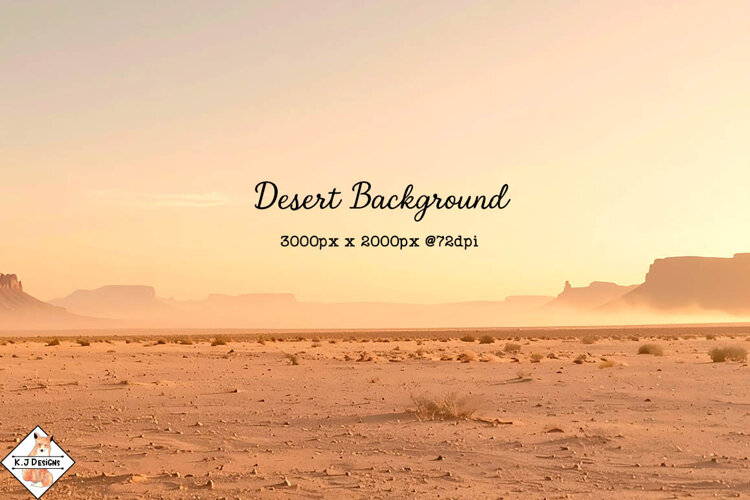 Desert Scene Background jpg example image 1