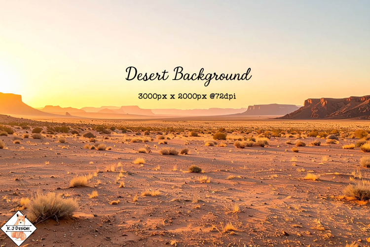 Desert Scene Background jpg