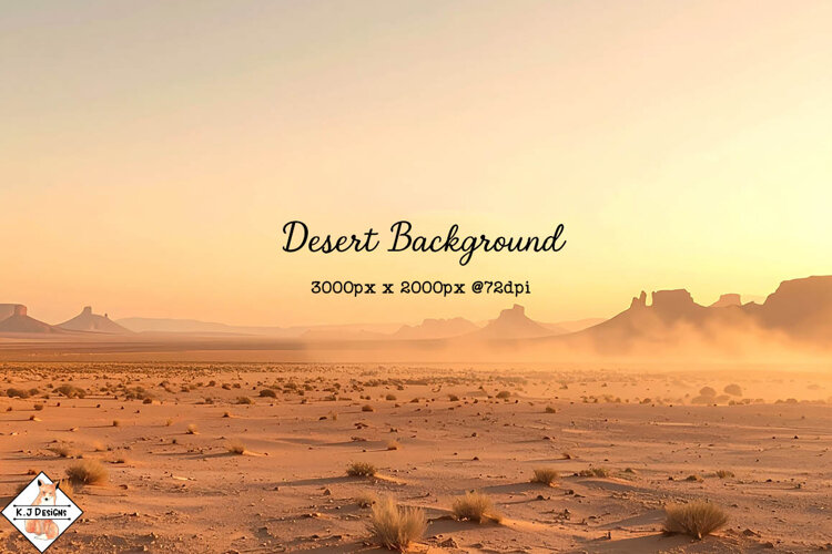 Desert Scene Background jpg example image 1