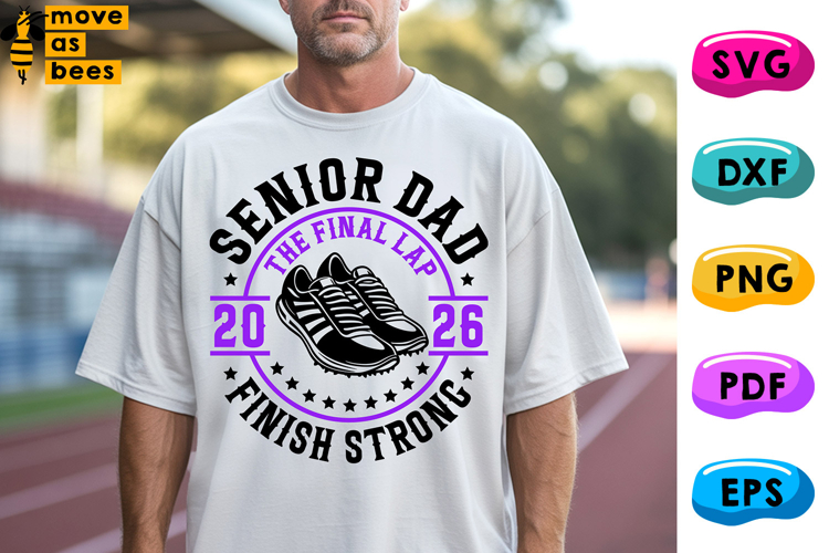 Track And Field Dad Svg, Png, Senior Class Of 2025 Dad Shirt