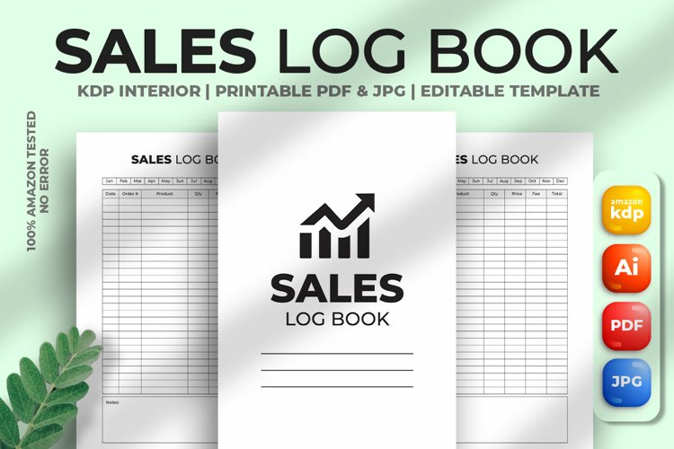 Sales Log Book KDP Interior (2326289)