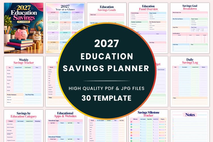 2027 Education Savings Planner kdp interiors example image 1