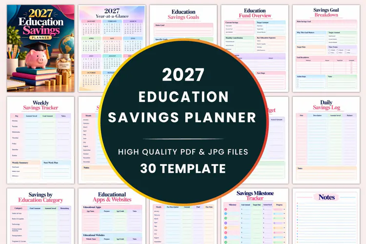 2027 Education Savings Planner kdp interiors