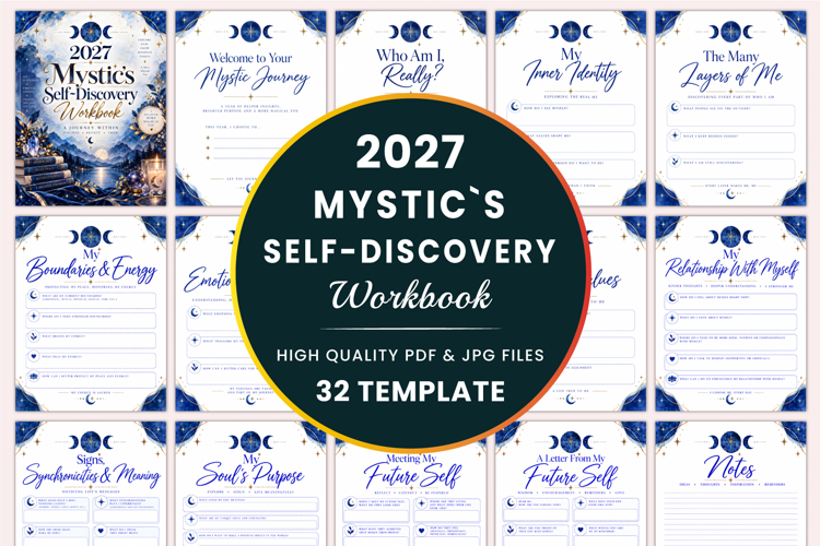 2027 Mystic’s Self-Discovery Workbook Kdp