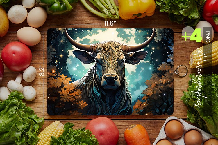 Animal Glass Cutting Board Design - 04 Variations