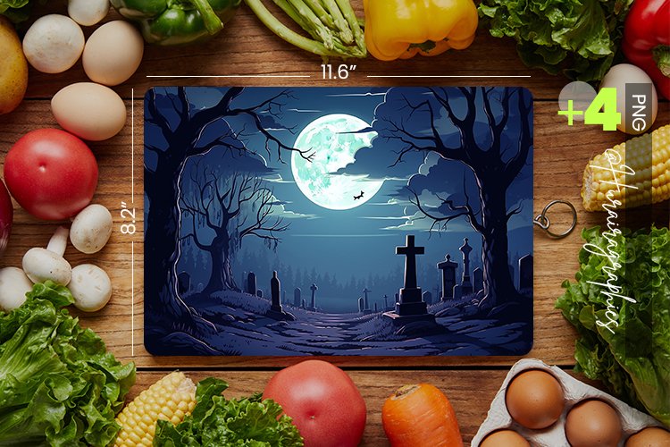 Gravyard Cutting Board Design - 04 Variations