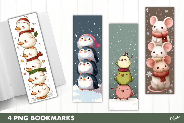 Printable Christmas Bookmark Image 21