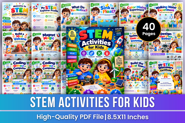 STEM Activities for Kids | Science Experiments, Engineering