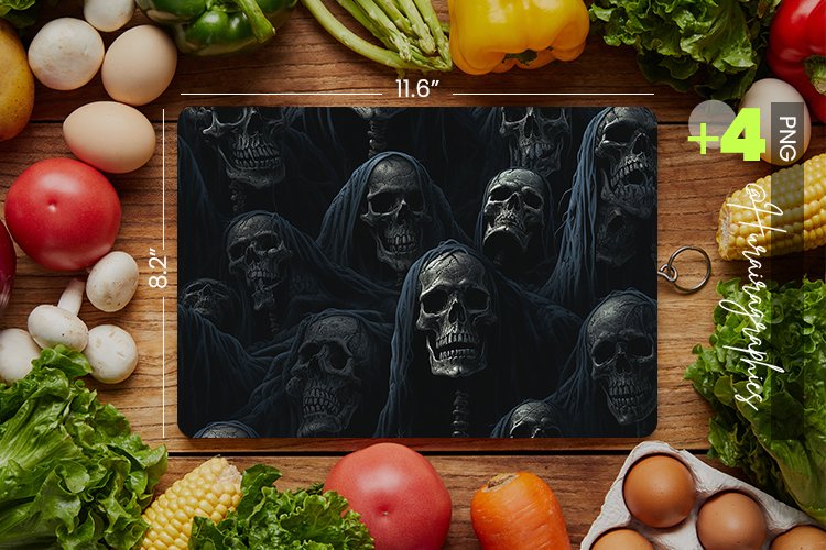 Darkness Cutting Board Design - 04 Variations