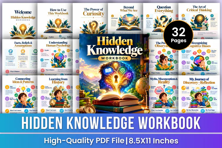 Hidden Knowledge Workbook | Critical Thinking, Human