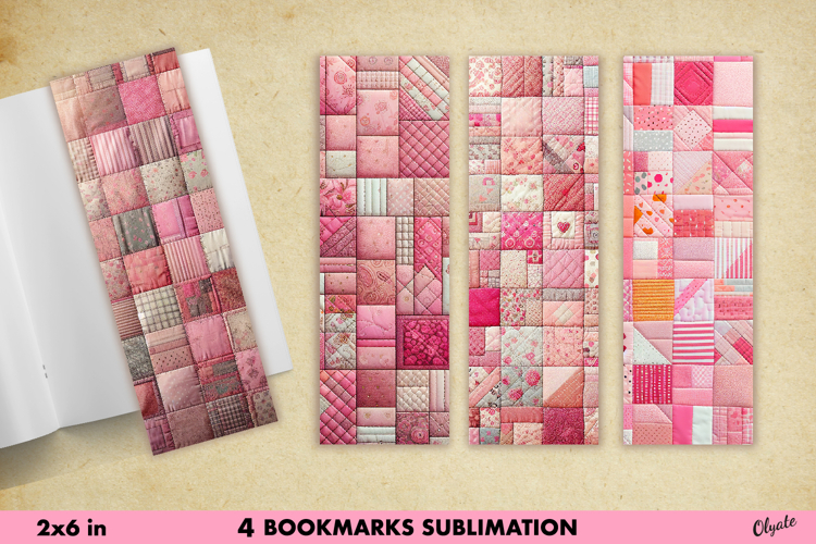 Bookmark Patchwork Sublimation PNG