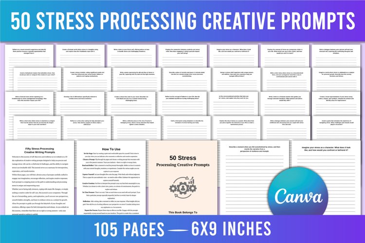 50 Stress Processing Creative Prompts example image 1