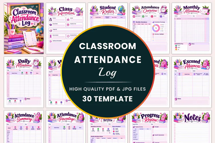 Classroom Attendance Log Kdp interiors