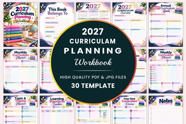2027 Curriculum Planning Workbook example image 1