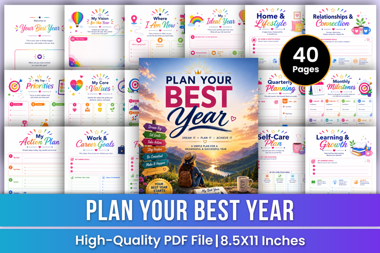 Plan Your Best Year | Goal Setting, Vision Planning, Habit