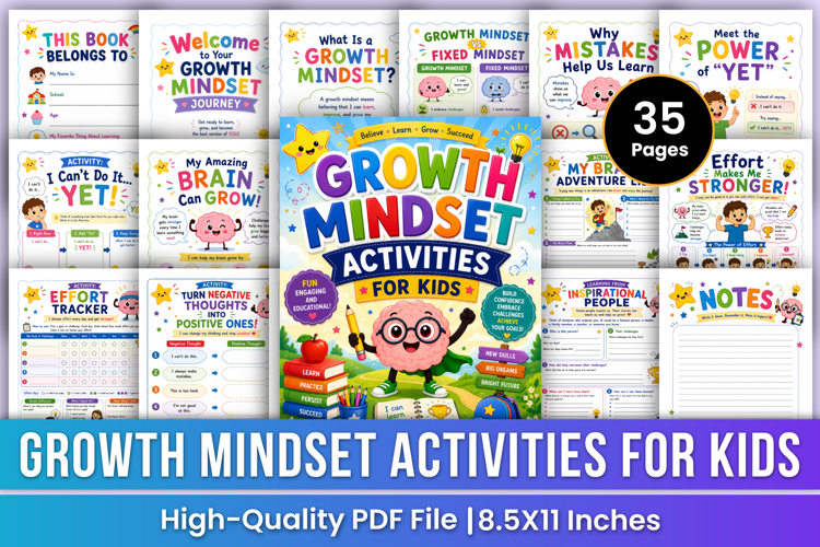 Growth Mindset Activities | Kids Success