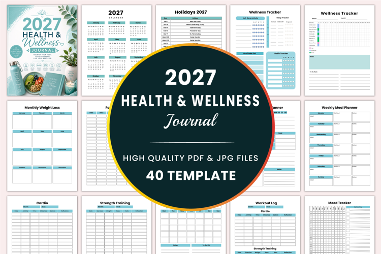 2027 Health & Wellness Journal Kdp interiors
