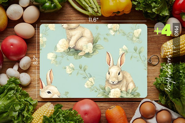 Baby animals Cutting Board Design - 04 Variations