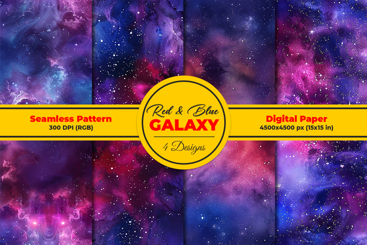 Red And Blue Background Image 3