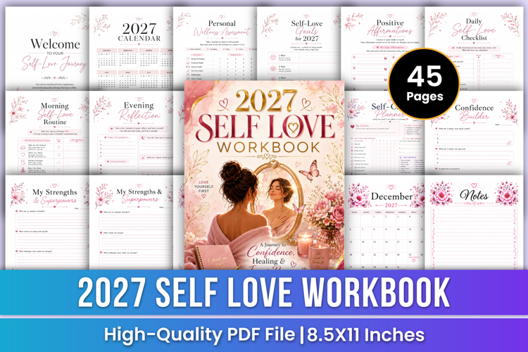 2027 Self Love Workbook | Growth